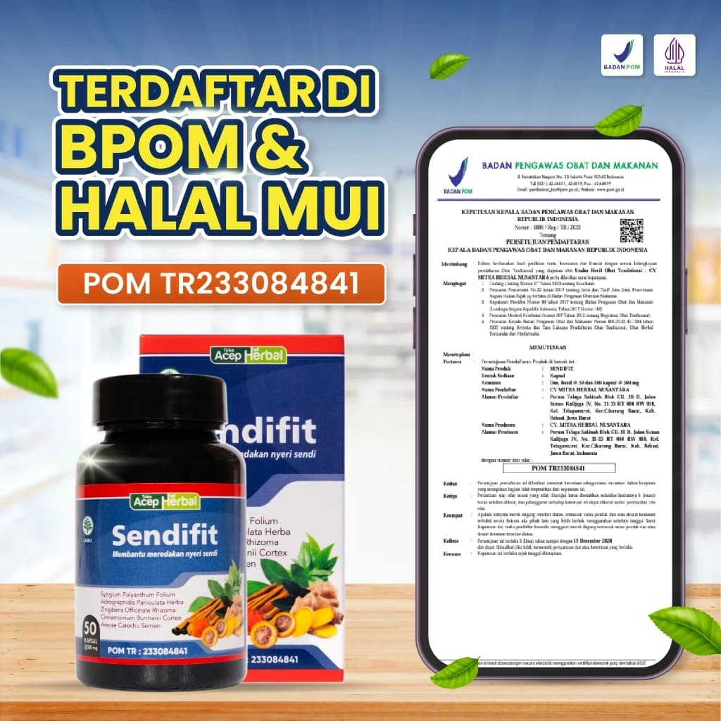 Obat Herbal Saraf Kejepit - Manfaat